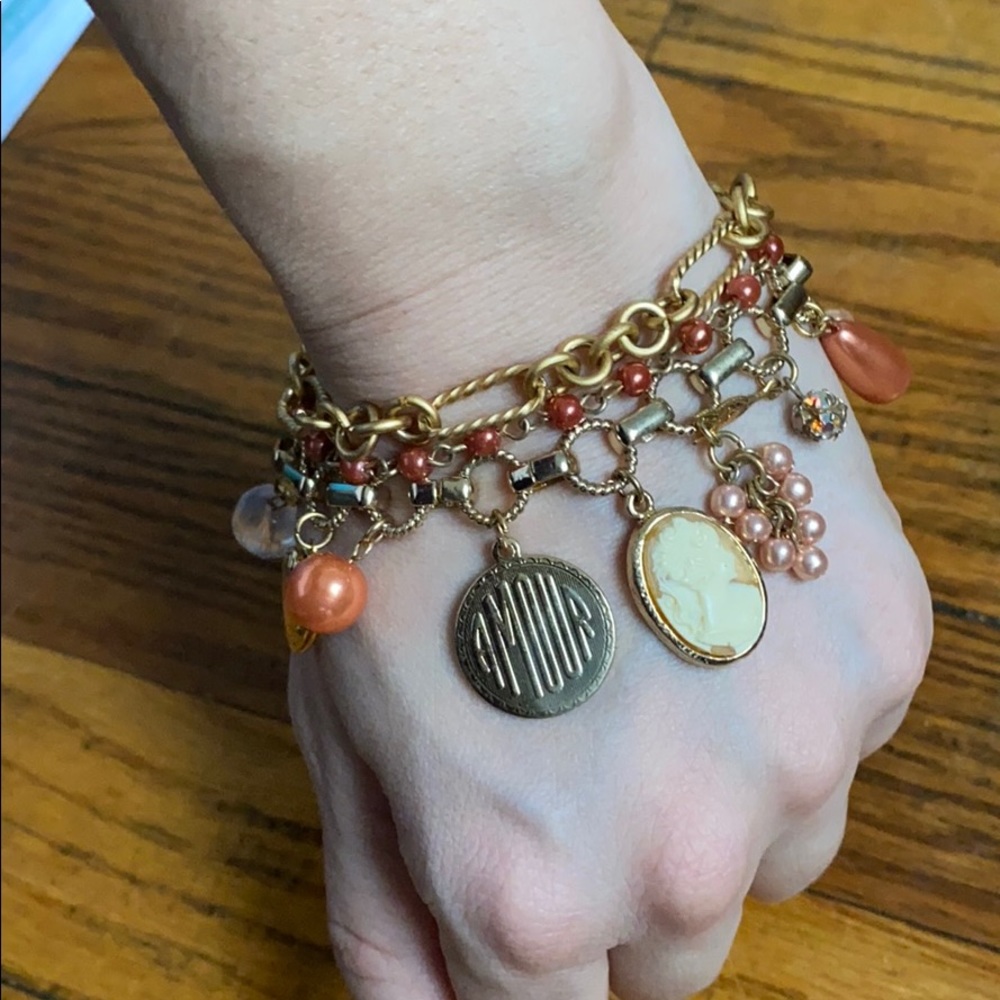 Vintage Inspired Charm Bracelet